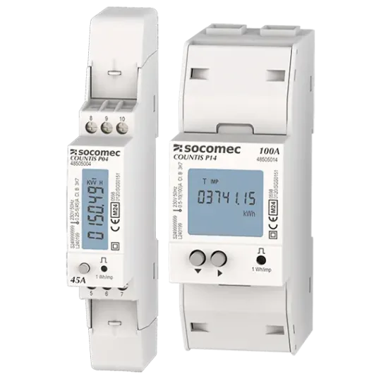 Tek fazlı Enerji sayaçları