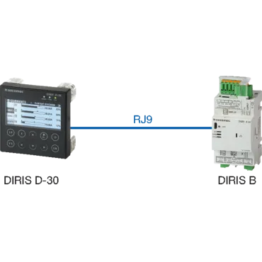 DIRIS D-30 - Güç Kalitesi, İzleme ve Ölçüm - EXPLODED_VIEW_EXT