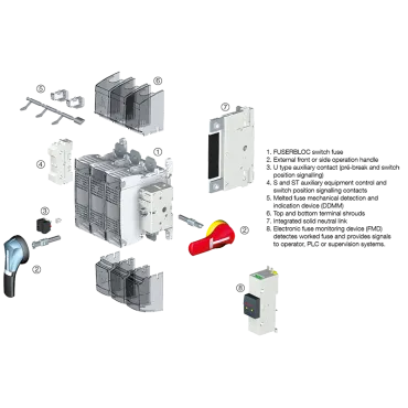 FUSERBLOC UL - Güç Koruması, Aktarımı ve Dağıtımı - EXPLODED_VIEW_EXT