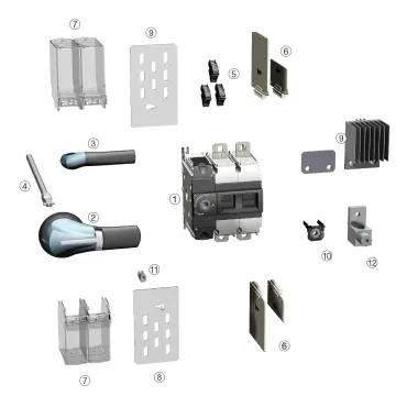 INOSYS LBS DC - Güç Koruması, Aktarımı ve Dağıtımı - EXPLODED_VIEW_EXT